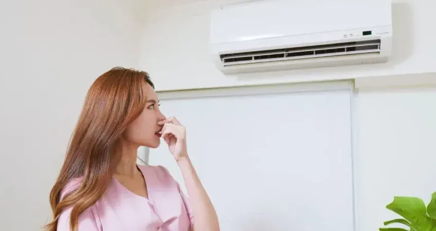 ac smell bad in dubai